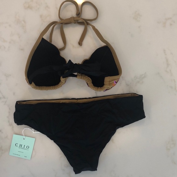 Chio Di Stefania Crystal Triangle Bikini - Picture 5 of 10